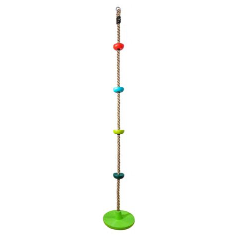 2Kids Toys Kinderkletterseil mit farbigen Scheiben